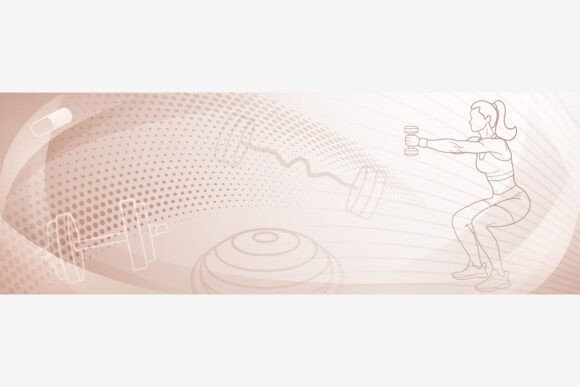 Brown Fitness Background: A Designer's Asset for Visual Impact