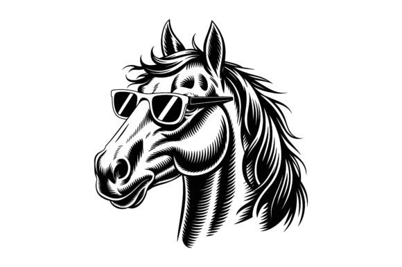 Capturing Motion: The Power of a High-quality Head Horse Silhouette
