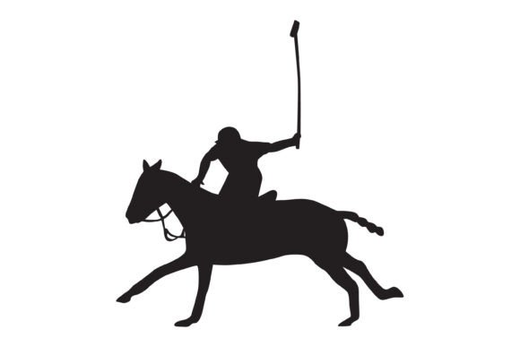 Dynamic Equestrian Art: The Horse and Jockey Silhouette