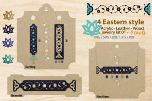 Eastern Style Acrylic Leather Jewelry 01: Your Digital Crafting Toolkit