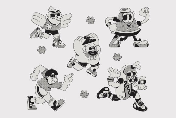 Runner Character Asset Illustration: Infuse Energy into Your Designs