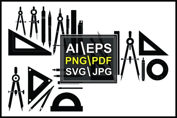 The Ultimate Collection of Black Drafting Tools for Designers