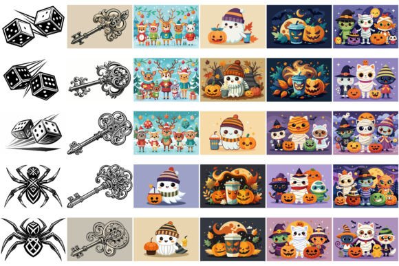 Unleash Creative Versatility: The Vector Illustration Bundle